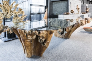 Desk / Counter | Teak root - Indonesia - Reception table - DC03